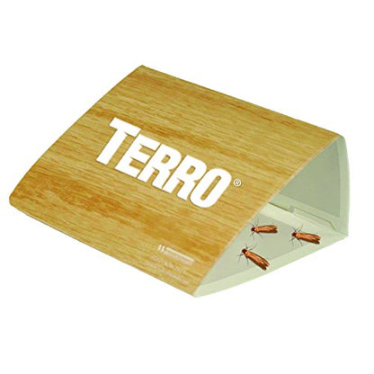 TERRO T720 Clothes Moth Alert Traps - 2 Non-Toxic, Safe Clothes Moth Traps