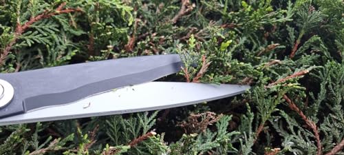 Kimura® Pro Heavy Duty Hedge Shears - Premium Garden Clippers with Patented Gearing Technology, Ultra Lightweight Aluminium Handles, Japanese SK5 Steel Blades, Ideal Shears for Gardening - 22" Trimmer - size: 22"