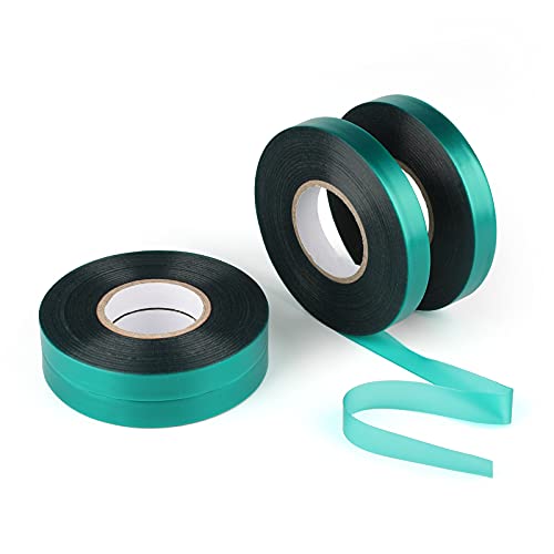 KINGLAKE GARDEN Stretch Tie Tape Roll 4 Rolls Total 600 Feet 1/2" Green - size: 600 Feet