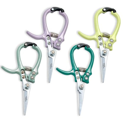Modern Sprout Pruning Shears - Garden Snips - Herb Scissors - Multi 4-Pack - color: Multicolor - 4pcs