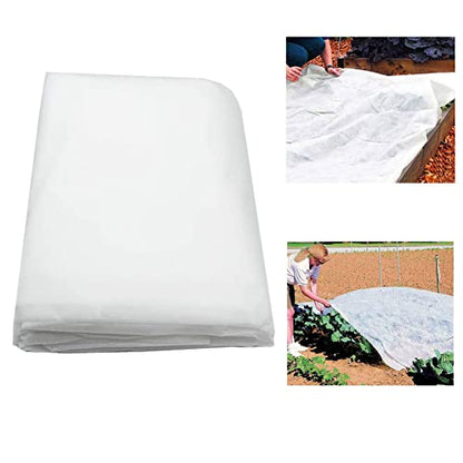 Alpurple Winter Plant Covers Freeze Protection - 19.6 x 6.5 Feet Warm Rectangle Plant Protection Cover, Frost Cloth Blanket Protecting Fruit Tree Potted Plants from Freezing Animals Eating - color: 19.6 x 6.5 Feet
