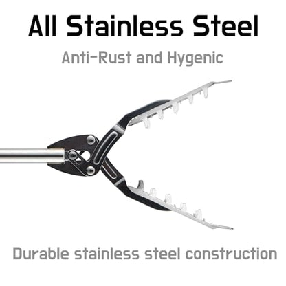 FTH Premium Stainless Steel Grabber Reacher Pickup Tool Heavy Duty 41 inch - size: 41 Inch