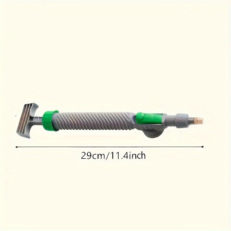 High-Pressure Manual Sprayer with Adjustable Nozzle for Gardening & Farming - color: Green