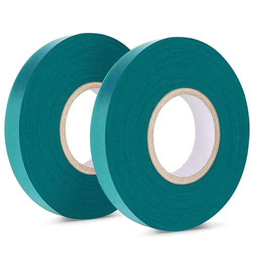 Easytle Garden Tie Tape 0.45" 290 Ft, Stretch Tie Tape Roll, Sturdy Plant Ribbon Garden Green PVC Plastic Stake Gardening Tools for Indoor Outdoor Patio Plant Use - size: 290 ft