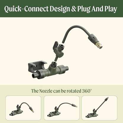 Vego Garden Irrigation Kit - Drip Irrigation System for Raised Garden Beds, Efficient Watering Solution for Vegetables, Flowers, and Plants, Easy DIY Installation (Large) - size: Large
