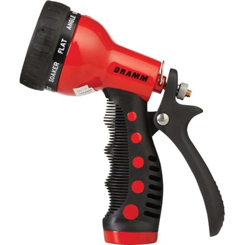 Dramm Revolver 9-Pattern Spray Carded Gun, Red