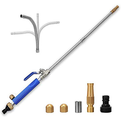 High Pressure Power Washer Wand with Flexible Hose Nozzle, 39'' - color: Blue-Extend