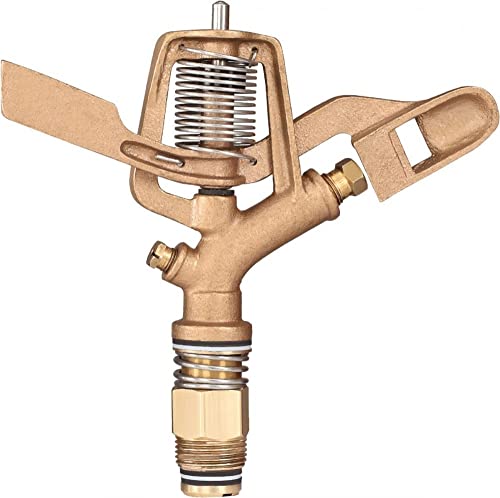 3/4" High Angle Brass Impact Sprinkler 33° - 11/64" x 1/8"