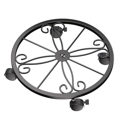 10" Plant Caddy with Wheels, 1 Pack Plant Stand with Wheels. - size: 1 Pack