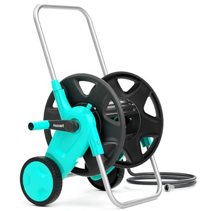 Portable Garden Hose Reel Cart, Hold Up to 100-120 Ft of 5/8 Inch Hose