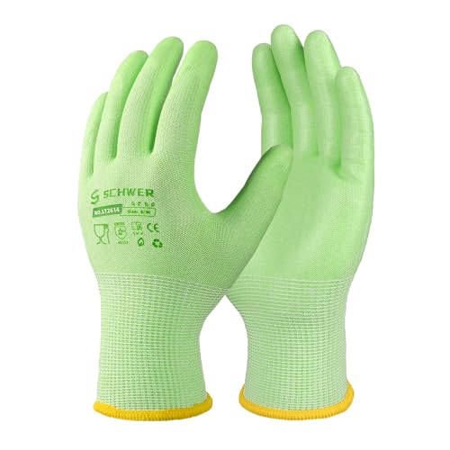 Schwer 6/12 Pairs Garden Gloves For Women, XX-Large Size - size: XX-Large