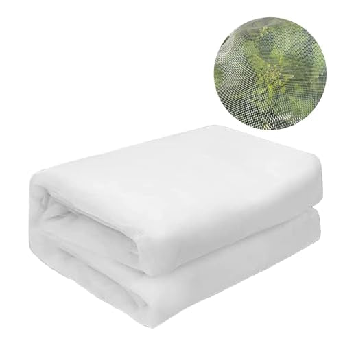 10X50 FT Garden Netting Pest Barrier, Ultra Fine Mesh - size: 10x50 FT