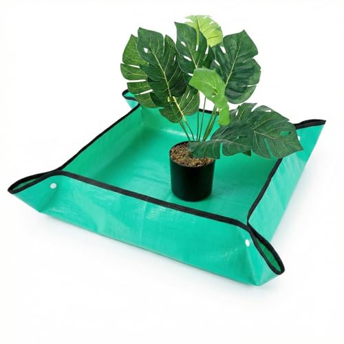 2 Pack Green Repotting Mat for Indoor, Potting Mat Plants Transplanting