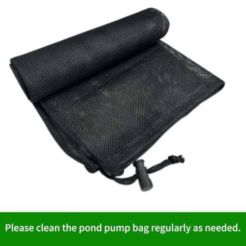 2 Pcs 8" x 10" Pump Barrier Bag, Pond Pump Filter Bag - size: 8" x 10"