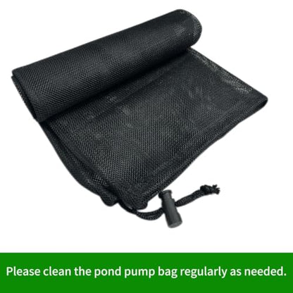 2 Pcs 8" x 10" Pump Barrier Bag, Pond Pump Filter Bag - size: 8" x 10"