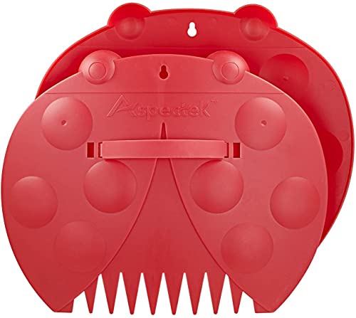 GardenHOME Leaf Scoops, Hand Rakes & Leaf Grabbers, Red Ladybug Pair - style: red ladybug shape