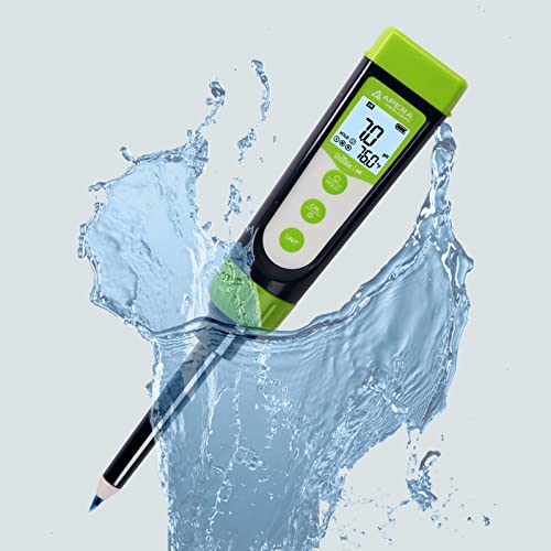 Apera Instruments AI102G GroStar Series GS2 Soil pH Pen Tester Kit for Direct Soil Test and Nutrient Solutions Test with Replaceable Swiss Spear pH Probe, Gen II - style: Soil pH