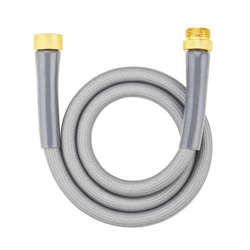 SKYWARD 4ft short garden hose,Nylon Braid,F/M Connector, No Kink, Flexible - size: 4ft
