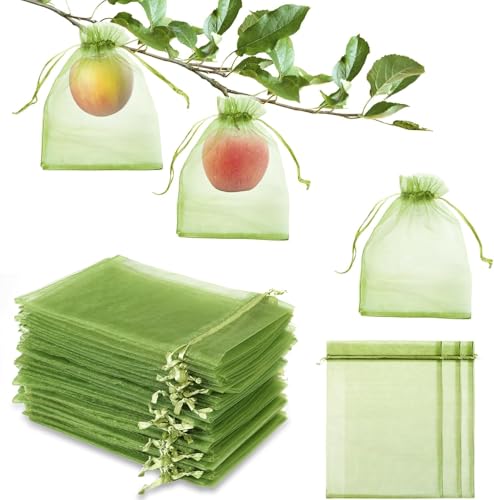 50 PCS 6X9 inches Fruit Protection Bags, Fruit Bags for Fruit Trees - size: 6X9