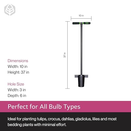 Yard Butler Bulb and Garden Planter, Planting Tool, IBPL-6
