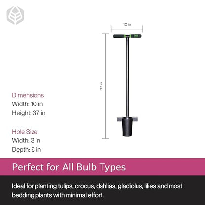 Yard Butler Bulb and Garden Planter, Planting Tool, IBPL-6