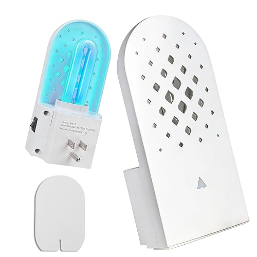 Lulu Home Flying Insect Trap Indoor, 365nm Plug-in Bug Light Catcher