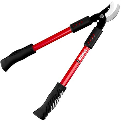TABOR TOOLS GL18A Small Bypass Lopper, Short 20 Inch Tree Trimmer & Branch Cutter, Compact Tree Pruner with 1 Inch Clean Cut Capacity, Chops Branches with Ease - style: GL18A Small Bypass Lopper