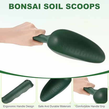 M METERXITY 1-Pack Garden Shovel Trowel Hand Shovels, 30cm/11.81 Inch Plastic Gardening Tools for Digging, Transplanting, Soil Loosening and Planting, Ergonomic Handle [Dark Green] - color: Dark Green