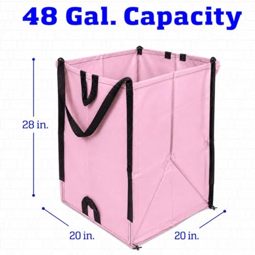 DURASACK Heavy Duty Home and Yard Bags, Lilac - color: Lilac