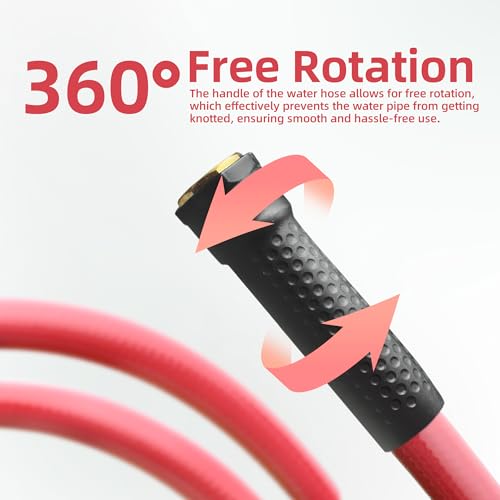 10 ft 3/4” Short Leader Garden Hose, Solution4Patio, Male/Female Fittings - size: 3/4 in. x 10 ft.
