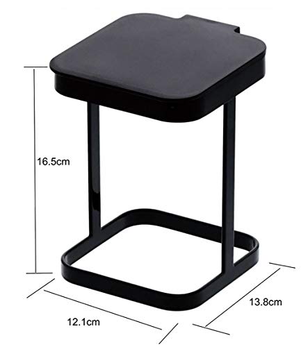 Garbage Bag Holder for Home Kitchen Garbage Can for Car (Black)