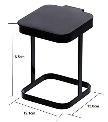 Garbage Bag Holder for Home Kitchen Garbage Can for Car (Black)