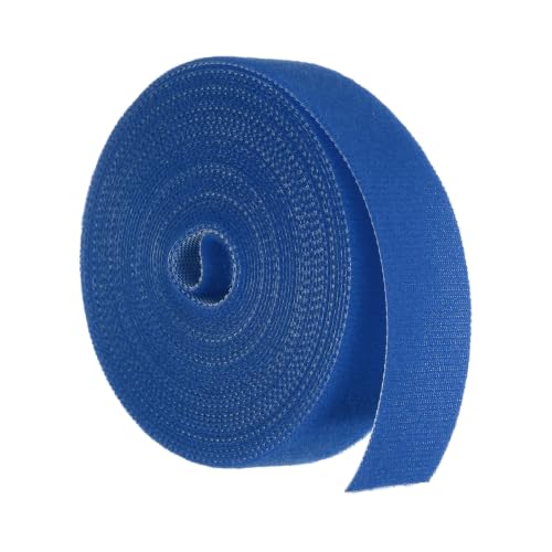HARFINGTON Garden Plant Tape 16.4ft 25/32" Reusable Ties Strap Blue - color: Blue, size: 16.4ft x 25/32"