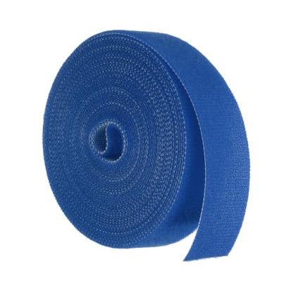 HARFINGTON Garden Plant Tape 16.4ft 25/32" Reusable Ties Strap Blue - color: Blue, size: 16.4ft x 25/32"
