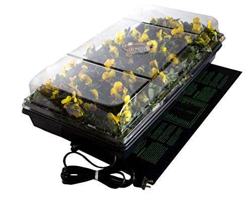 Jump Start CK64050 Germination Station w/Heat Mat Tray, 72-Cell Pack, One size, 2" Dome - style: Germination Station
