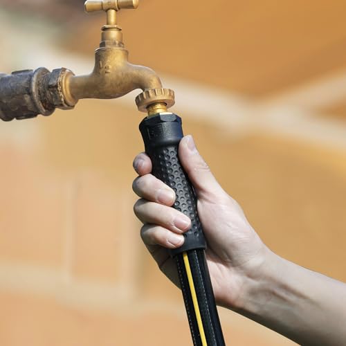 25 ft 5/8” Heavy Duty Garden Hose, Solution4Patio, Male to Female Fittings - size: 5/8 in. x 25 ft.