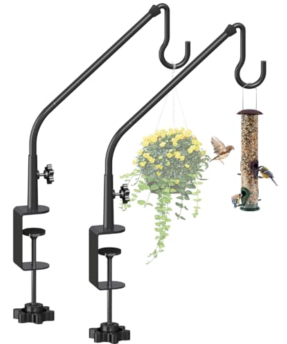 20 Inch Extended Reach Deck Hook Hanger for Railing, 2 Pack - size: 20 Inch 2 Pack