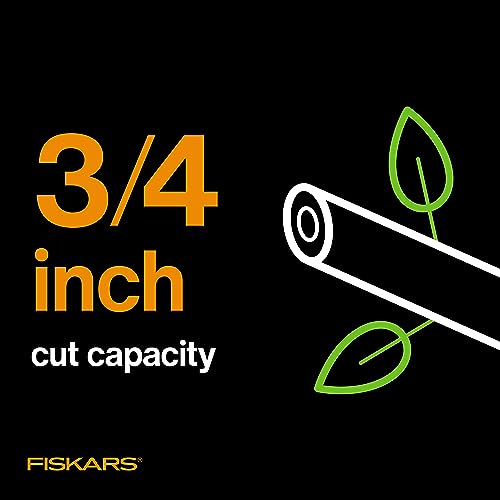 Fiskars PowerGear2 Bypass Pruning Shears, 3/4" Cut Capacity Garden Clippers - size: PowerGear2