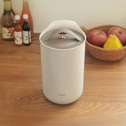 Carrotez Compost Bin for Kitchen Countertop, 0.8 Gallon (3 Liter) - Beige - color: Beige