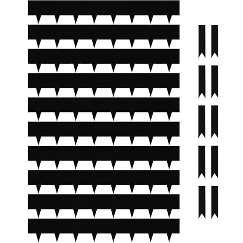 10 Pack Metal Edging for Landscaping, 40" L × 7.5" H Garden Edging - color: Black, size: 7.5 Inch