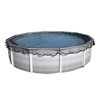 Doheny’s Professional Grade Leaf Nets for Above Ground Pools – 30' Round – Makes Clean-Ups Fast – Lightweight, Versatile & Durable – Keeps Leaves Out - size: 30' (Round)