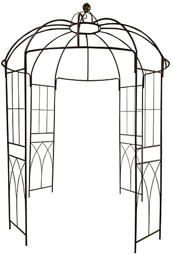 OUTOUR 106''H French Style Birdcage Shape Heavy Duty Gazebo Arbor Arbour