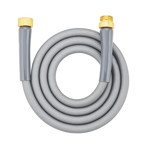SKYWARD 6ft short garden hose,Nylon Braid,F/M Connector, No Kink, Flexible - size: 6ft