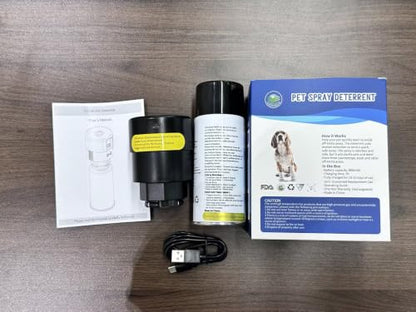 Motion Activated Pet Spray Deterrent for Cat & Dog[1 Pack] Black - color: Black-1 PACK