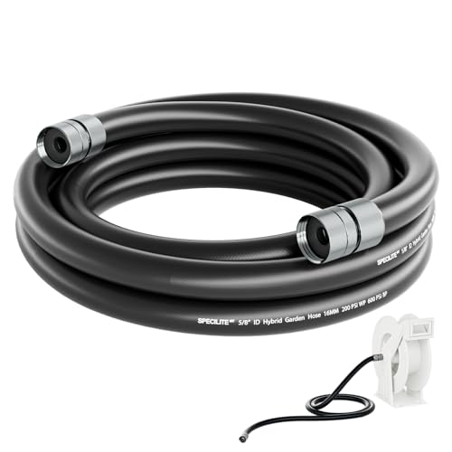 SPECILITE Garden Hose 5 ft x 5/8 in, Custom-Length Double Female Water Pipe - size: 5FT-DOUBLE FEMALE
