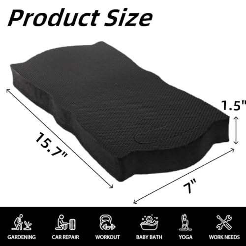 Covzoe 4 Pack Thick Kneeling Pad, 15.7 x 7 x 1.5 Inch Waterproof Kneel Mat