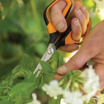 Fiskars 7" Loop Micro-Tip Pruning Shears, Garden Snips for Intricate Cuts - style: Micro-Tip Shears