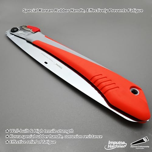 TONMA 12" Professional Folding Saw, Made in Korea, Large Teeth, TDE-906 - size: 12 inches (300mm)