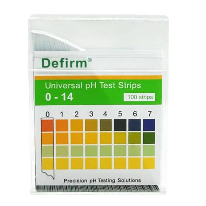 pH Test Strips Paper Universal, pH 1-14, Acid Alkaline Litmus Test Strips Paper, Home Usage Water Swimming Pool Cosmetic Scientific School Lab Student Study pH Test