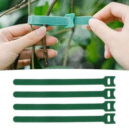 100Pcs Hook and Loop Garden Plant Cable Ties Plants Tape, 8" Plant Tape for Climbing Plants, Nylon Adjustable Ties for Tomato Vines Gardening Home Office Outdoor Indoor (20cm)